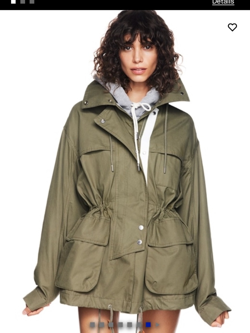 GAP x Victoria Beckham Parka Jacket S/M NWT